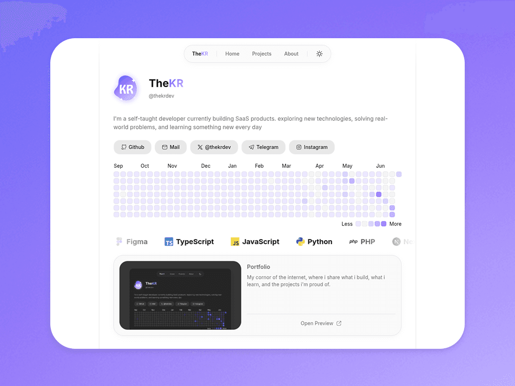Portfolio Preview
